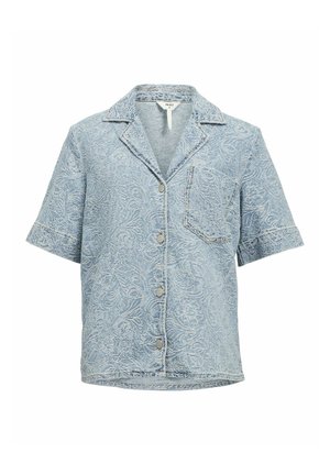 Object DETAILED - Button-down blouse - light blue denim