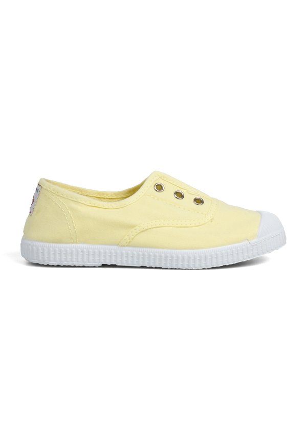 Sneaker low - amarillo limón