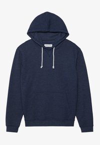 Hoodie - mottled dark blue