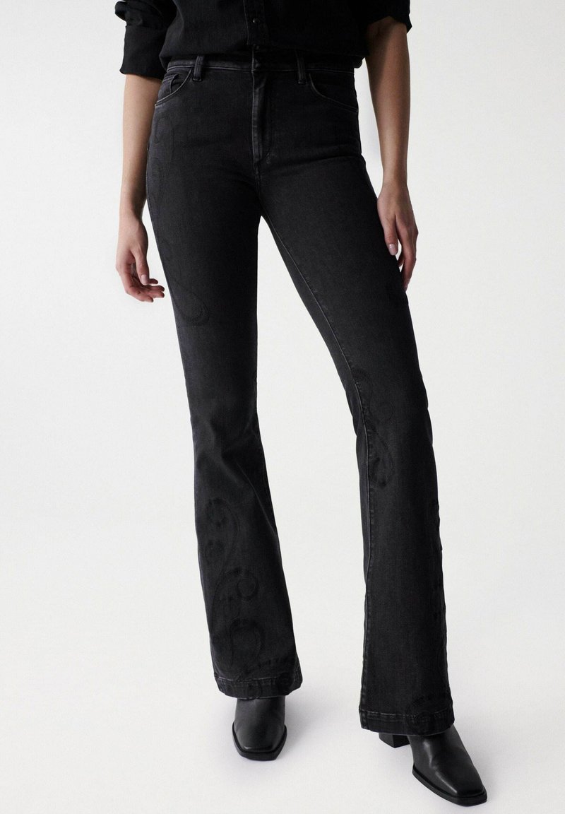 Salsa Flared Jeans light pearl/black Zalando.de