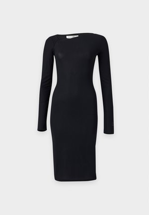 MM6 Maison Margiela Φόρεμα από ζέρσεϊ - black
