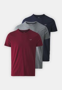 Hollister Icon Crew T-Shirt 3-Pack Camiseta básica Zalando