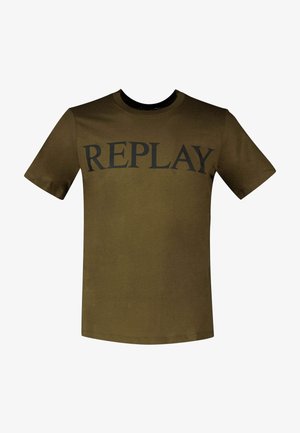 Replay Camiseta estampada - green