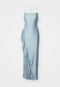 WEDDING GRACE RUFFLE - Robe en jersey - dusty blue