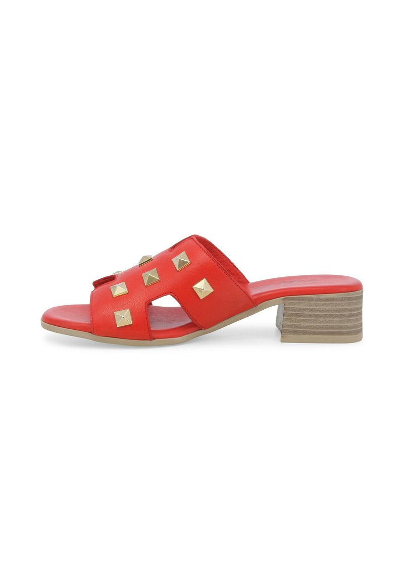 Melluso BORCHIE - Ciabattine - rosso