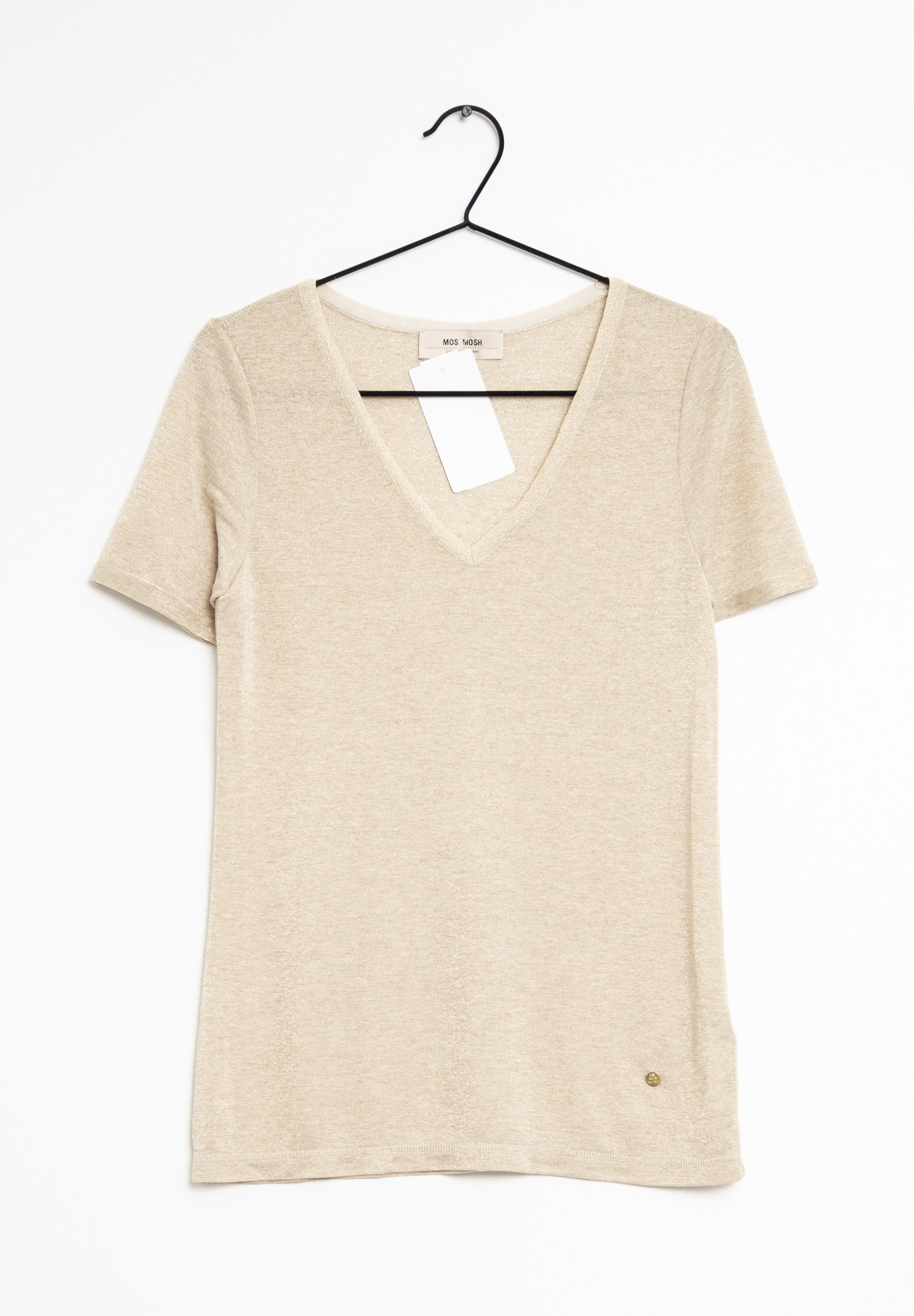 Mos Mosh Basic T-shirt - gold/gold 