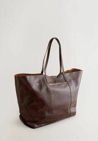 LARGE SHOPPER - Velká kabelka - chocolate brown