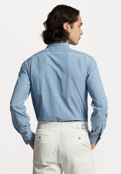 Polo Ralph Lauren CUSTOM FIT INDIGO CHAMBRAY SHIRT - Chemise - nimes blue
