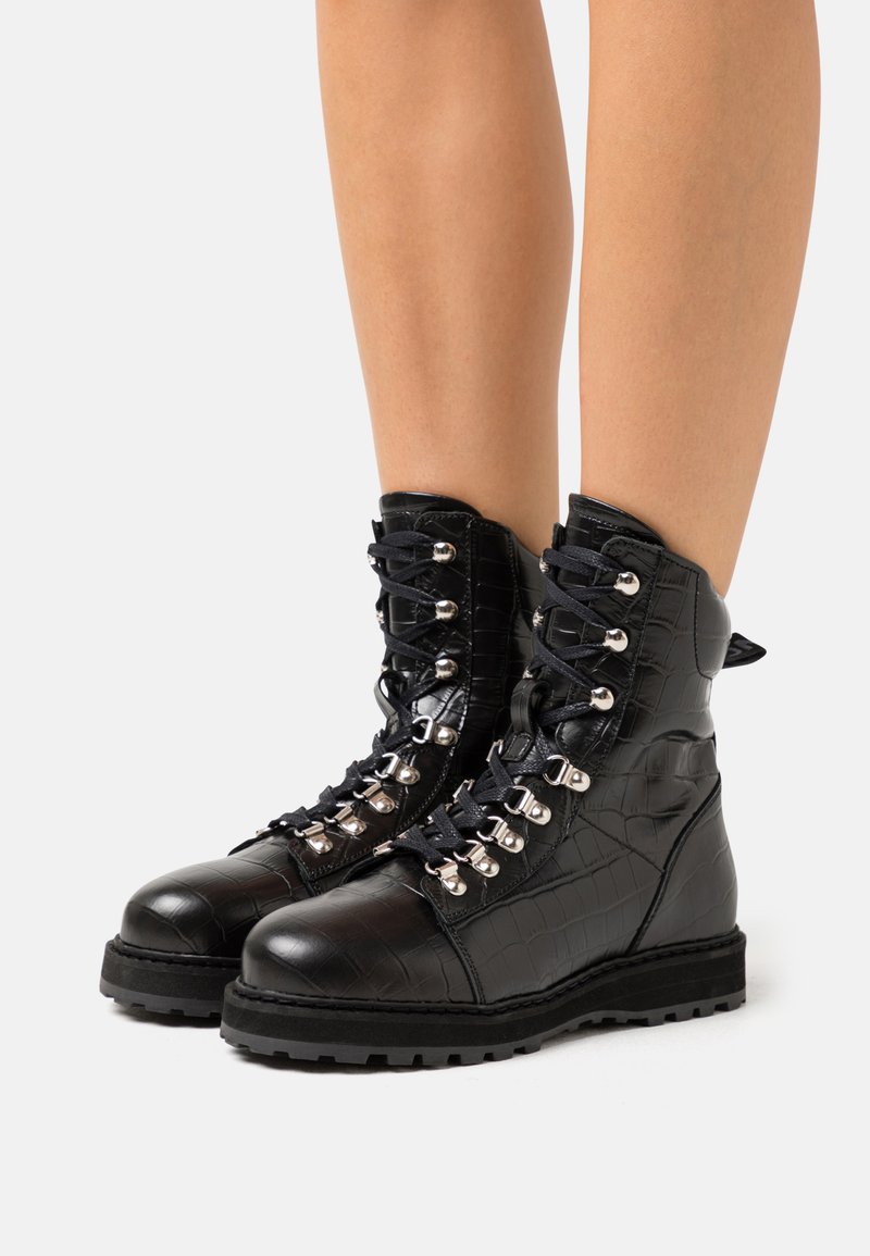 Bianco BIAGABY HIKING BOOT Laceup ankle boots black Zalando.ie