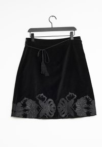 Mango A-lijn rok - black