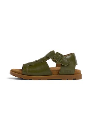 BRUTUS - Walking sandals - mittelgrün