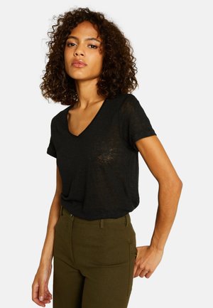 Monoprix, T-shirt basique - noir