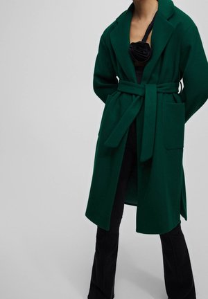 Klassischer Mantel - green
