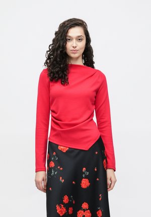 VMMILLE BOATNECK SHORT - Camisola de manga comprida - ribbon red