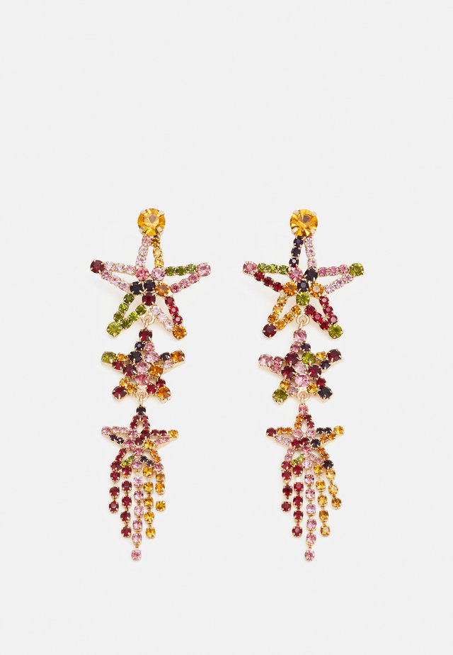 Earrings - multi-coloured