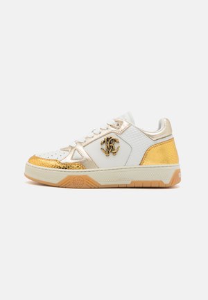 Roberto Cavalli Sneakers - white/gold