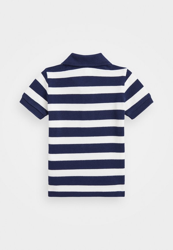STRIPED COTTON MESH POLO SHIRT - Polo shirt2