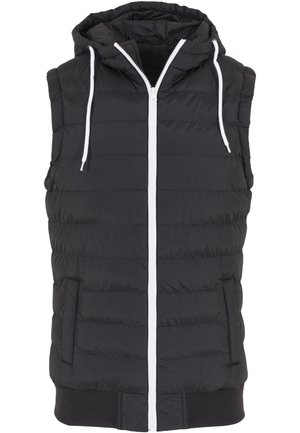 Urban Classics SMALL BUBBLE - Waistcoat - black