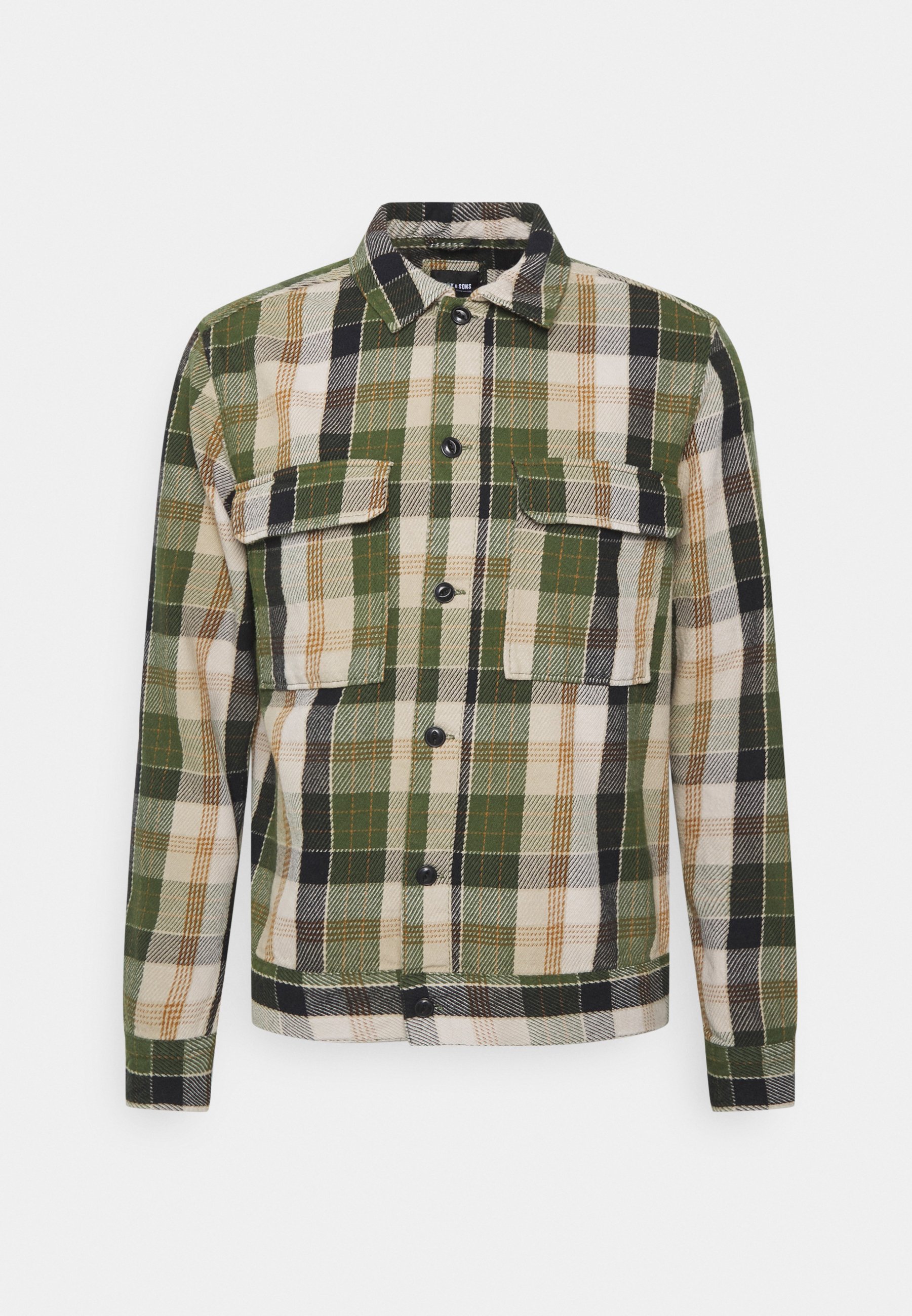 Only \u0026 Sons ONSAJAY CHECK OVERSHIRT - Camicia - rifle green/verde -  Zalando.it