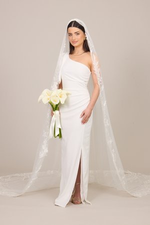 WAL G PETITE WEDDING TALIA BOW  - Ballkleid - white