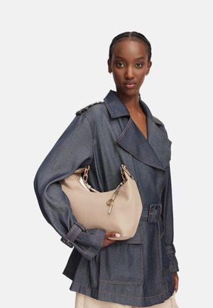 LIU JO, LIU JO SMALL HOBO BAG WITH LOGO - Borsa a mano - avorio