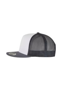 Flexfit TRUCKER - Naģene - navy white dark navy