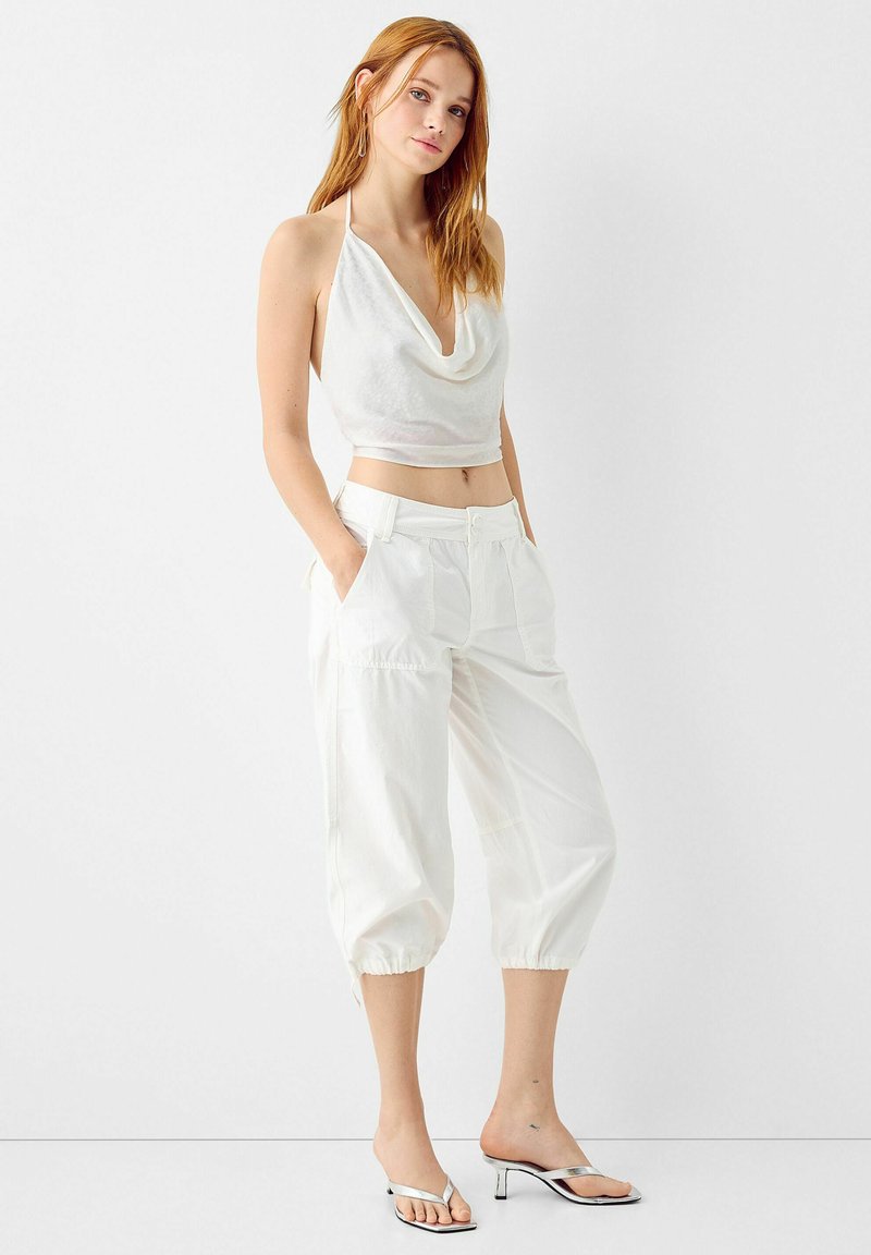 Bershka Top wit Bershka Top wit