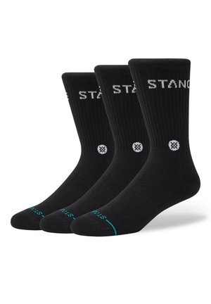 Stance ORIGIN 3 PACK UNISEX - Ponožky - black