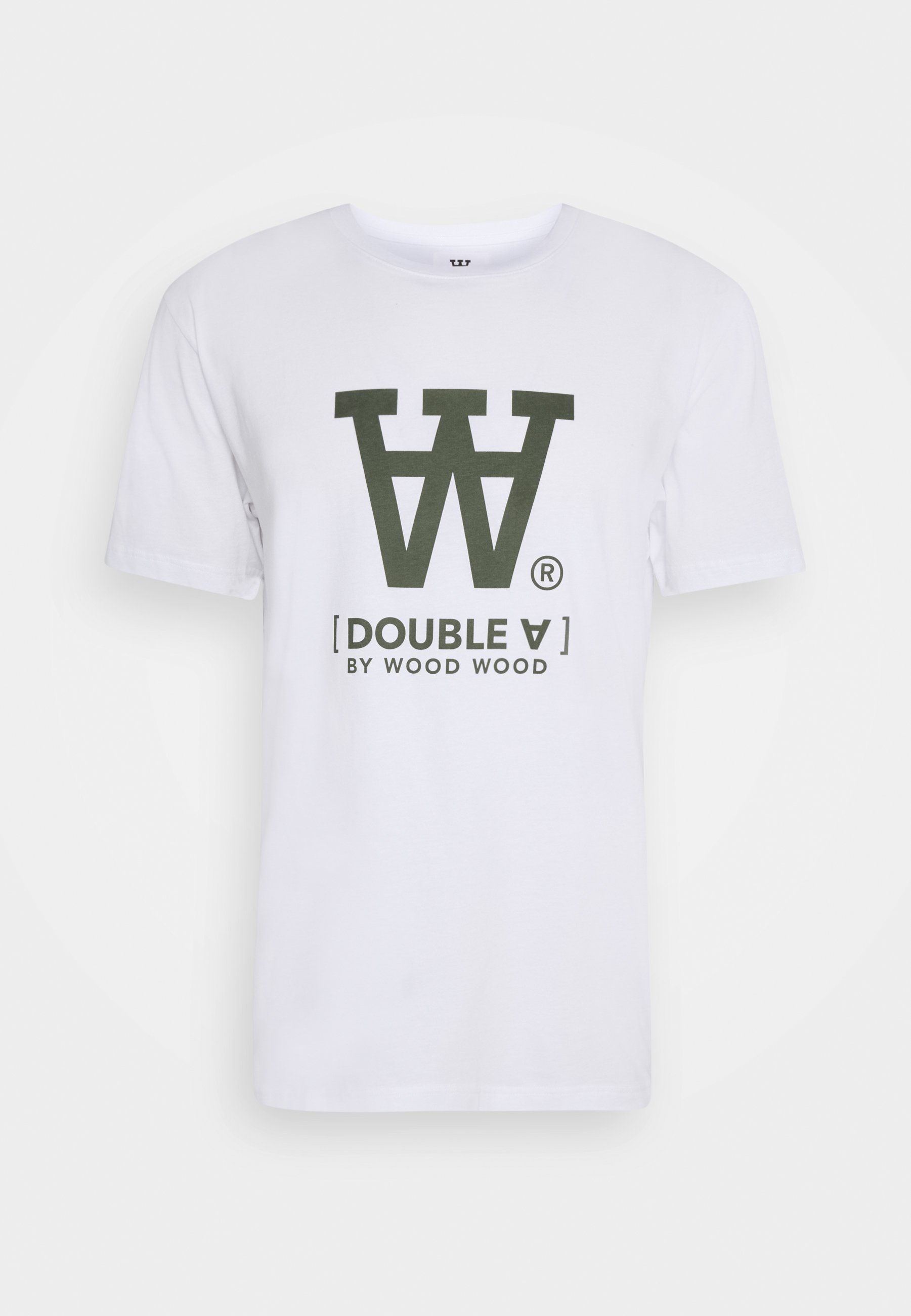 Wood Wood ACE T shirts med print bright white Zalando.no Wood Wood ACE - T-shirts med print - navy
