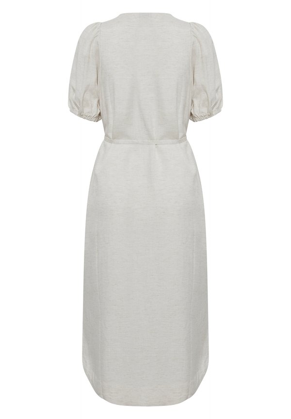 FRLINEN - Day dress - blanc de blanc melange3