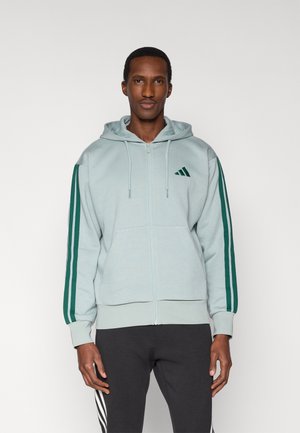 Sweat zippé - sage/collegiate green