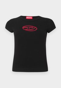 ANGIE - Majica kratkih rukava s printom - black