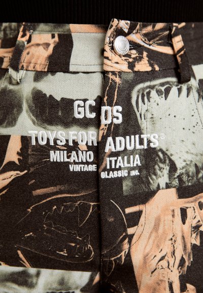 GCDS LIPS TROUSERS UNISEX - Pantaloni cargo - multi-coloured