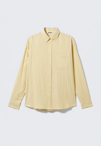 SEERSUCKER - Shirt - yellow light
