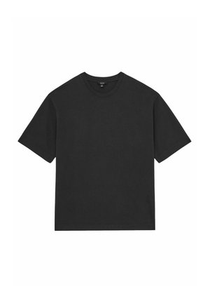 Reiss REGULAR FIT - NOMO GARMENT-DYED - Jednoduché tričko - washed black
