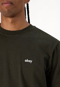 Obey Clothing LOWERCASE TEE UNISEX - Pamata T-krekls - rosin