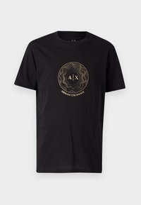 Print T-shirt - black