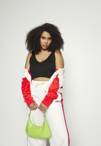 adidas Originals TRACK - Bluză de trening - white/vivid red