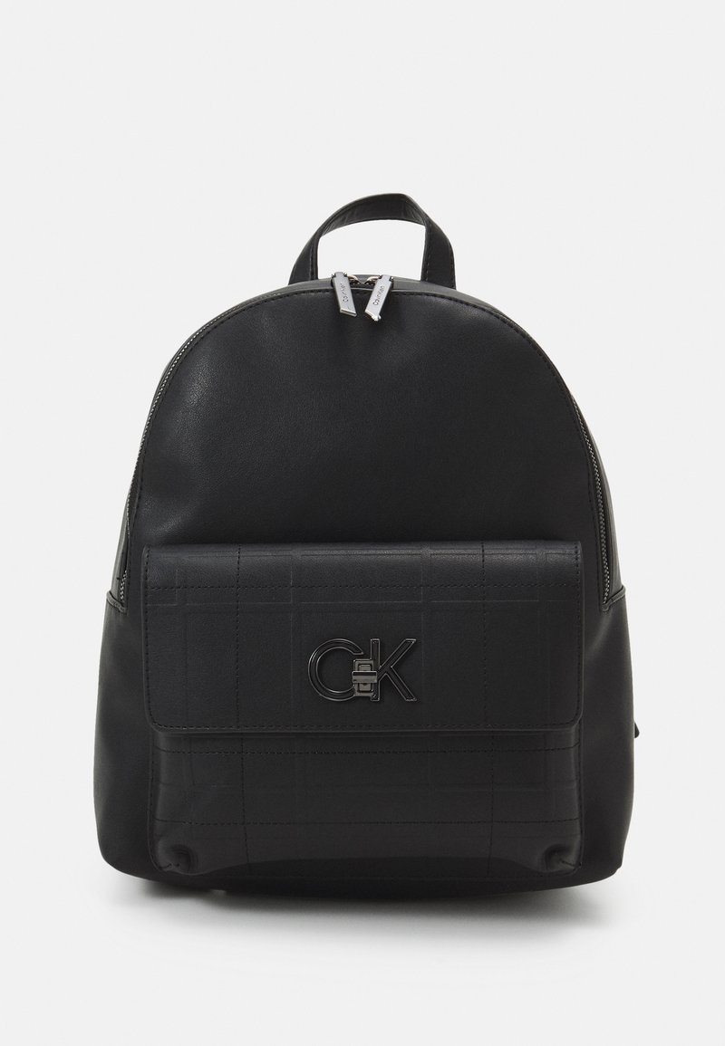 Calvin Klein RELOCK BACKPACK WITH FLAP QUILT Rucksack black