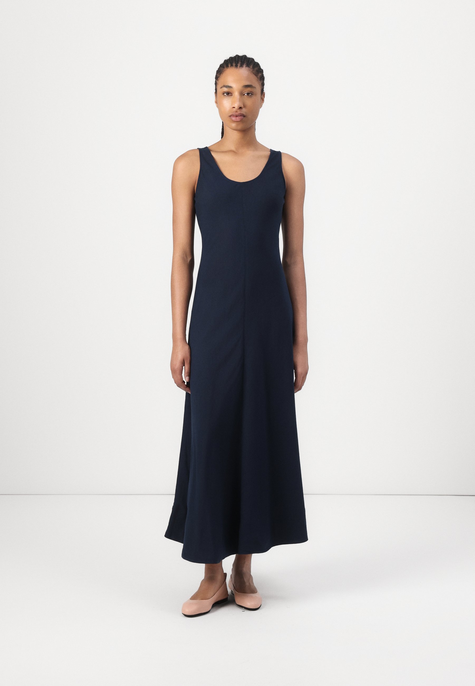 Tommy Hilfiger TANK MAXI DRESS - Maxi dress - dark night navy/dark blue -  Zalando.co.uk