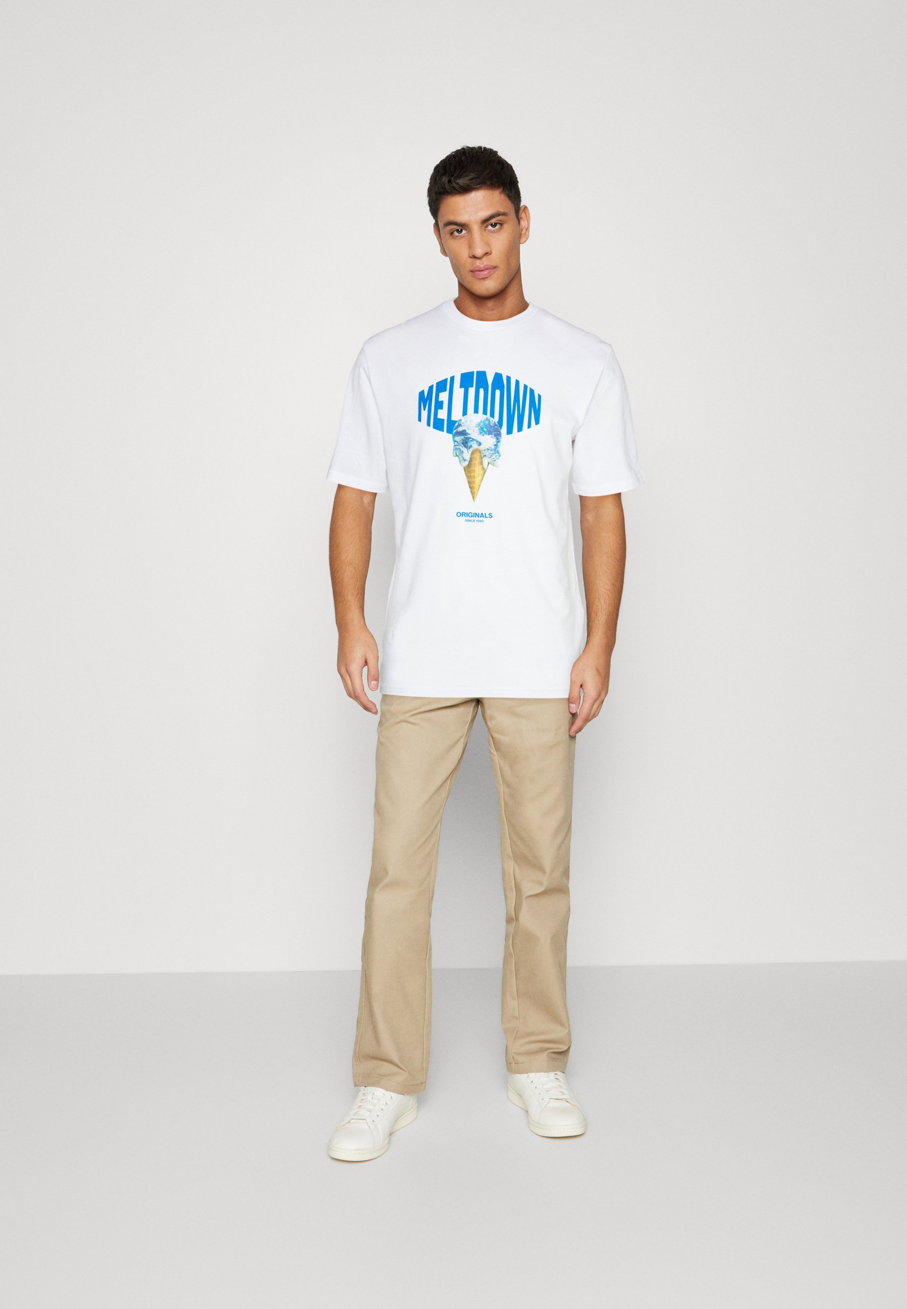 Camiseta Jack & Jones Jcodynamic Waffle Para Hombre - Manga Corta, Tejido Waffle, Diseño Moderno Juvenil