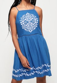 Superdry & Co Vapaa-ajan mekko - blue