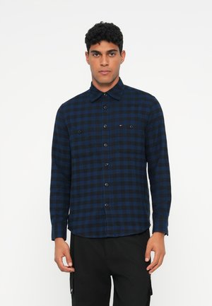 CHECK SHIRT - Cămașă - night sky