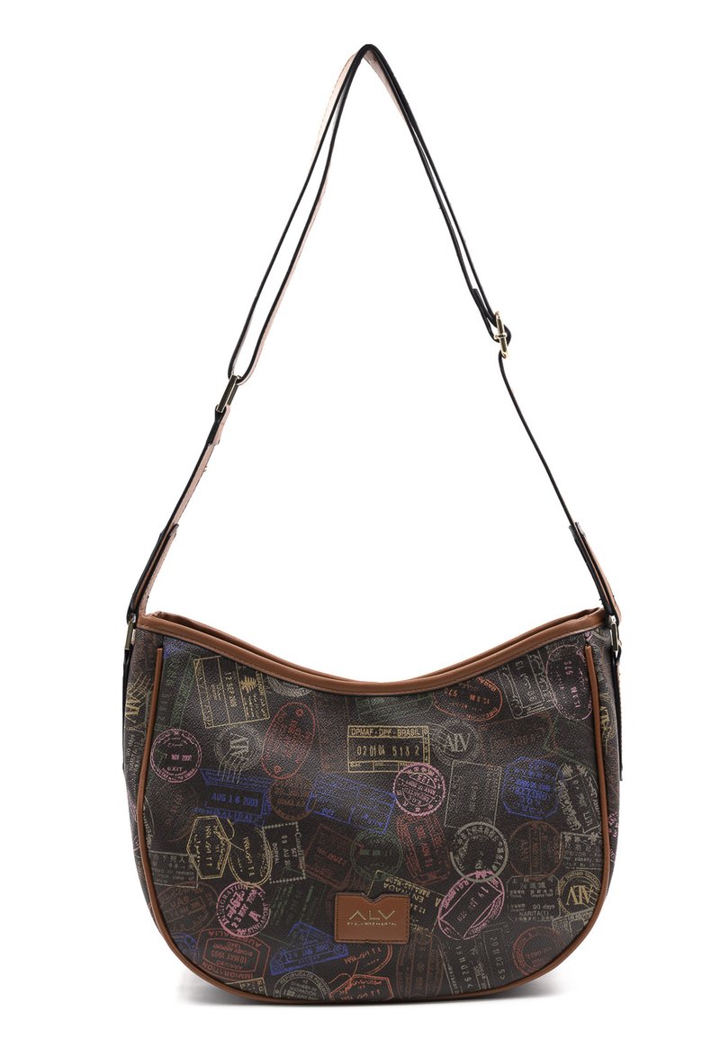 ALV by Alviero Martini NO BORDERS - Olkalaukku - moka