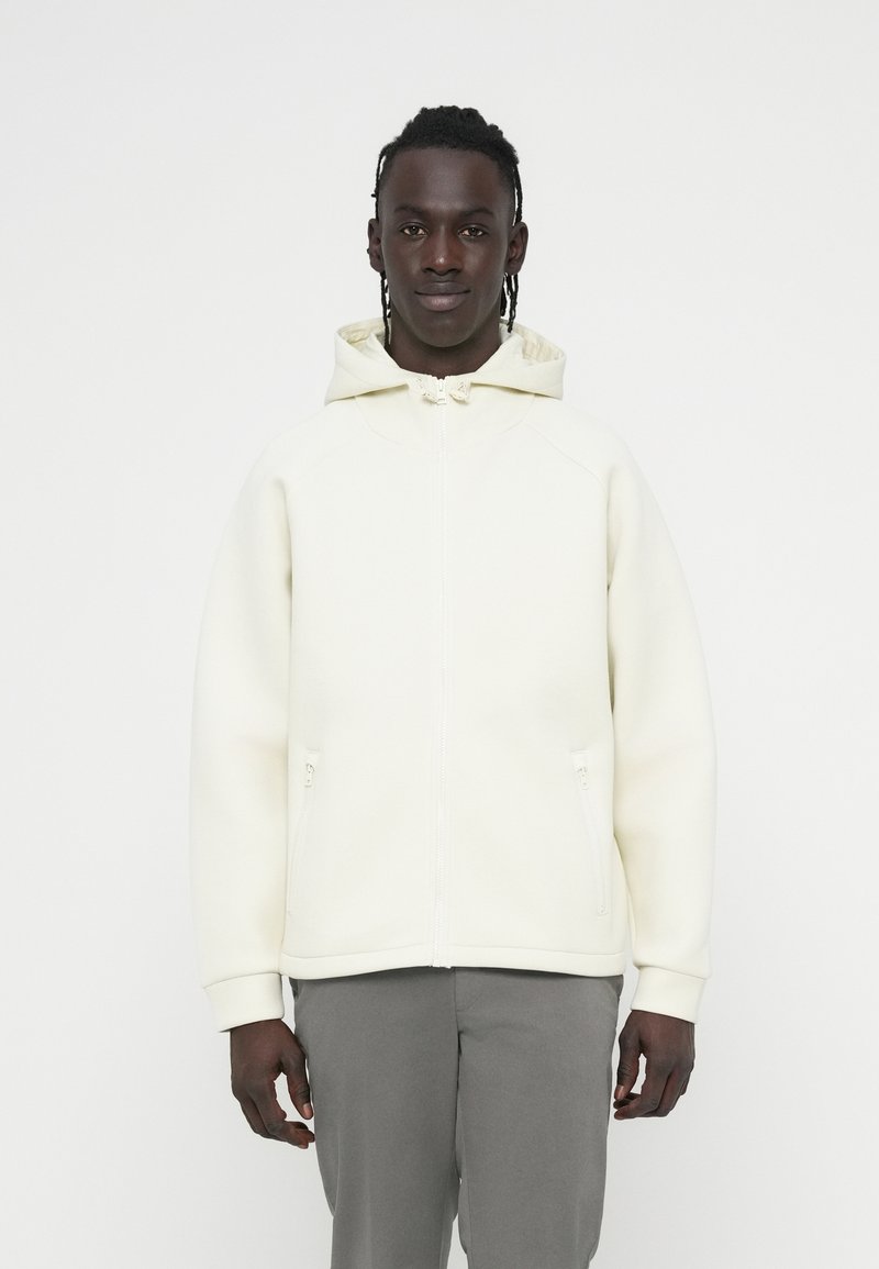 Lyle & Scott Sweater met rits graniet