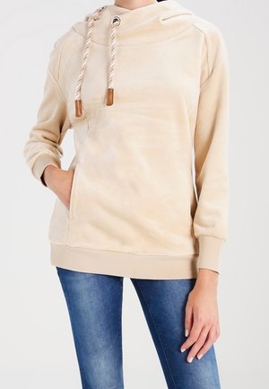 Hoodie - beige