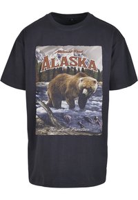 T-shirts print - navy