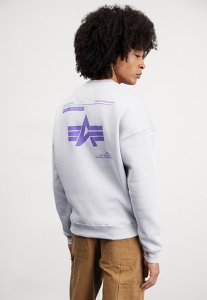 LOGO SWEATER - Športni pulover - pastel grey