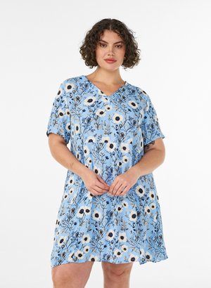 Zizzi, ZIZZI - Hverdagskjole - blau