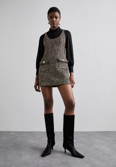 Cinq à Sept FLORIANNA DRESS - Φόρεμα πουκάμισο - black/multi